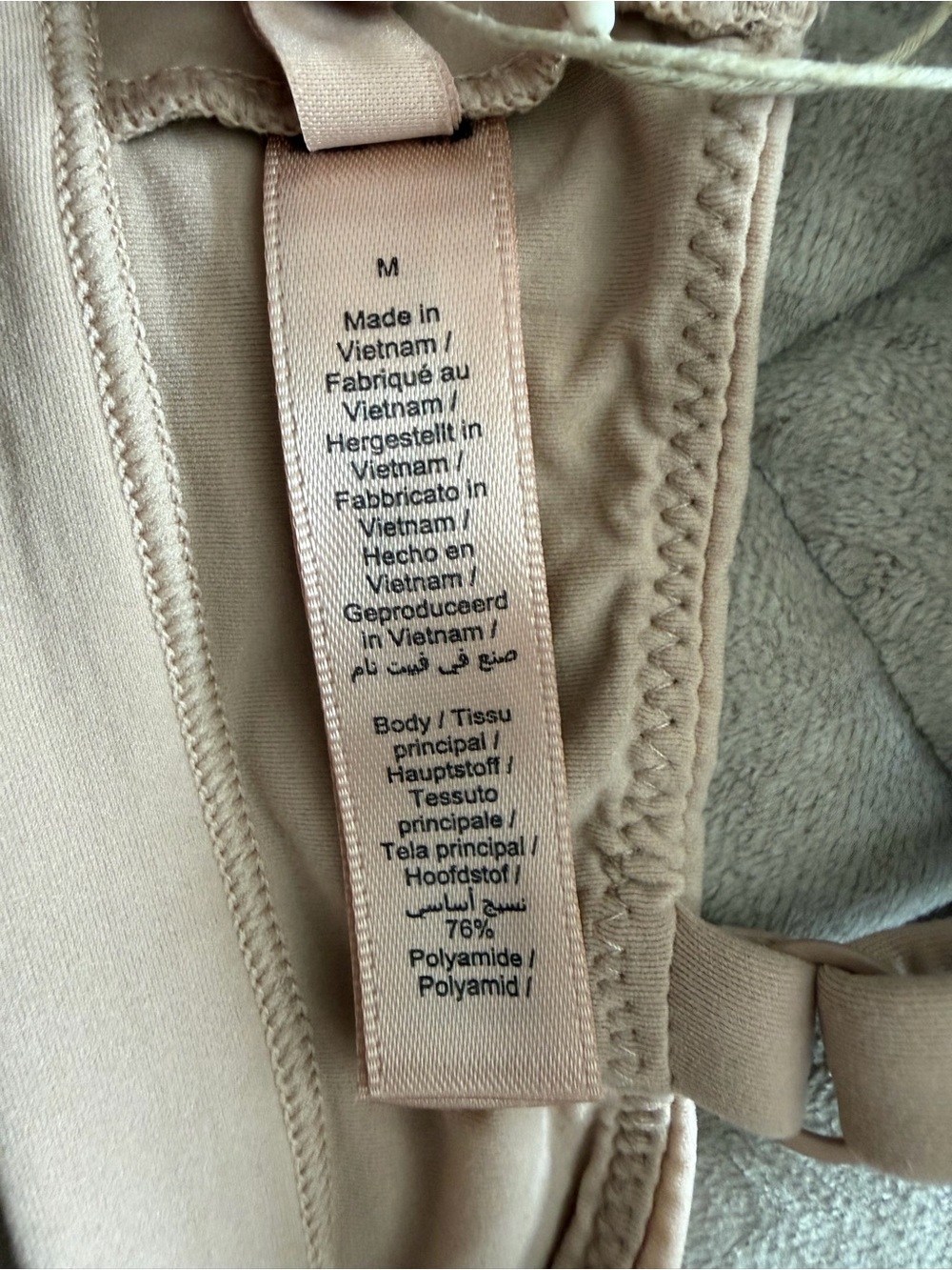 Skims Fits Everybody Triangle Bralette - Mica - Picture 4 of 4